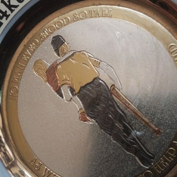 Art of Chokin 24KT Gold Edged Decorative Set black white plate mini vintage - Picture 9 of 16